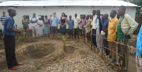 Meeting with 21 chiefs at farm in Nsanje