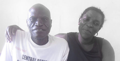 Portrait of couple, Malawi