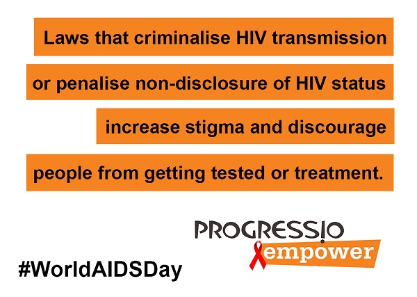 Fact card for World AIDS day