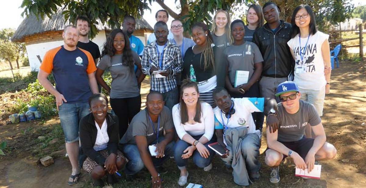 The whole DOMCCP team on a planning day at the St. Matthias Mission ward in the Mutasa District of Manicaland Province