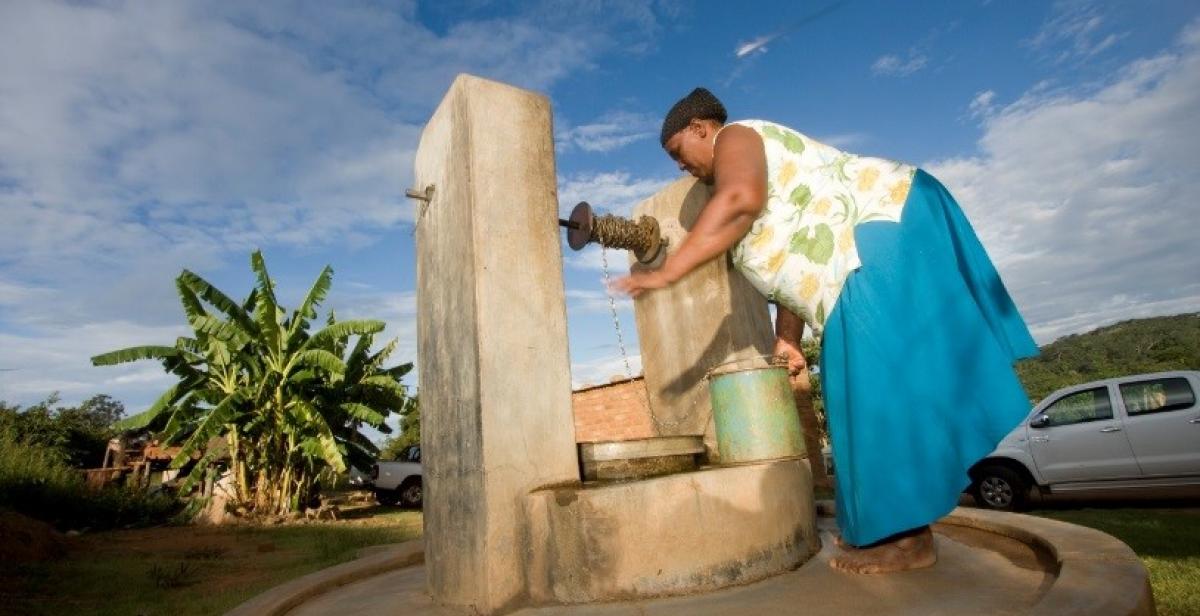 One of the Zimbabwean women who benefitted from the Action for Better Governance project