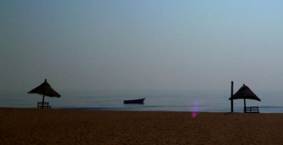 The beach at Lake Malawi