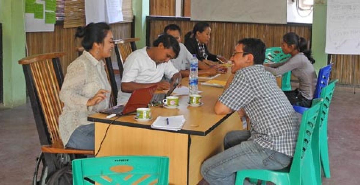 Training session in Timor-Leste