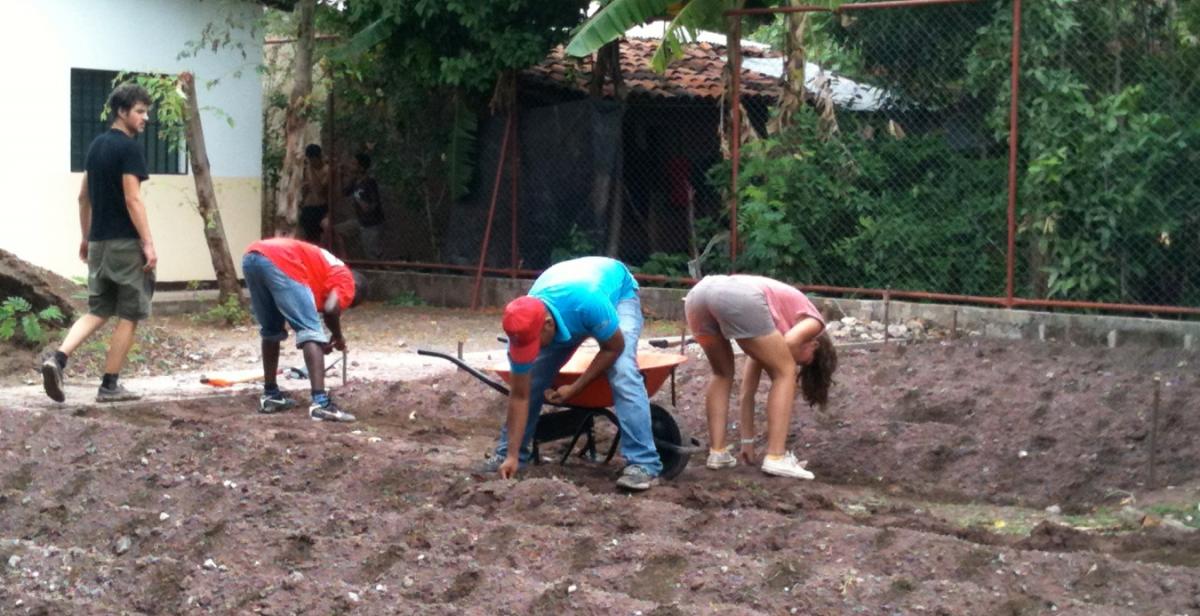Progressio ICS volunteers in Nicaragua