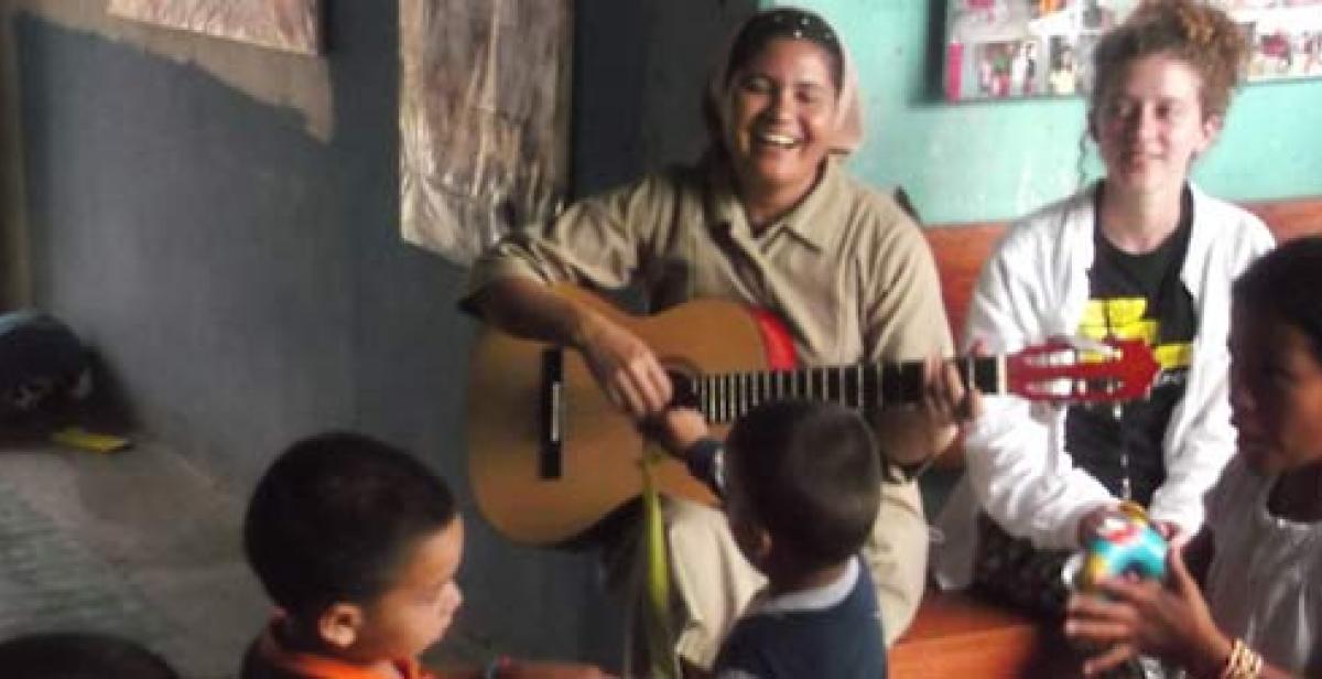 Sister Edith in Honduras