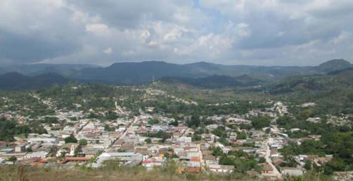 The view from Marcala View Point 