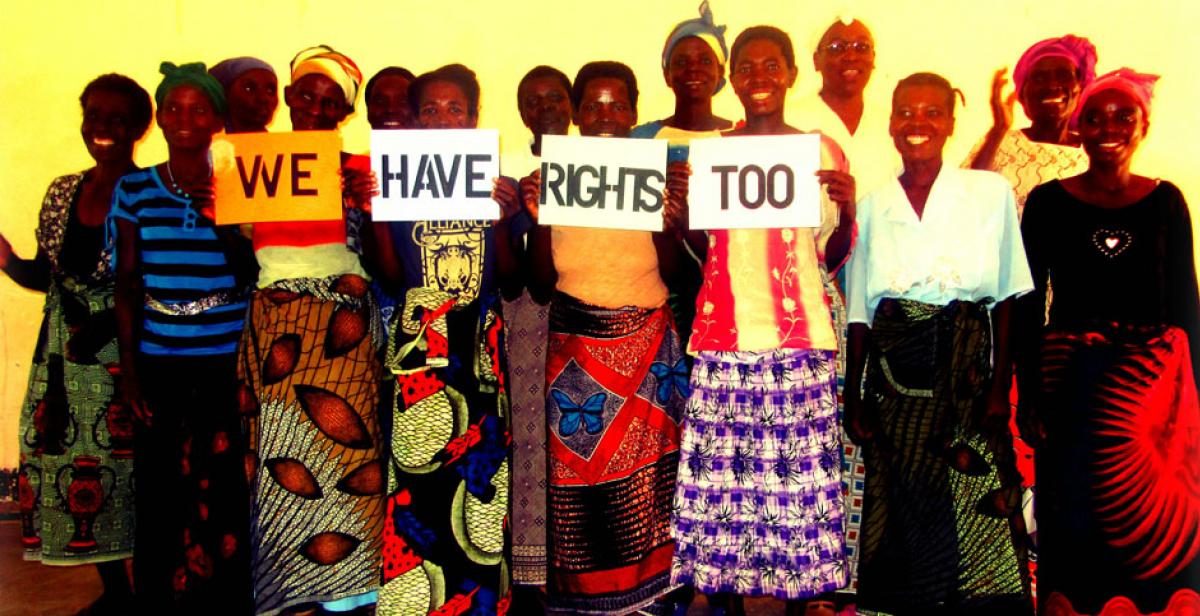 Women from the Chanzi Support Group