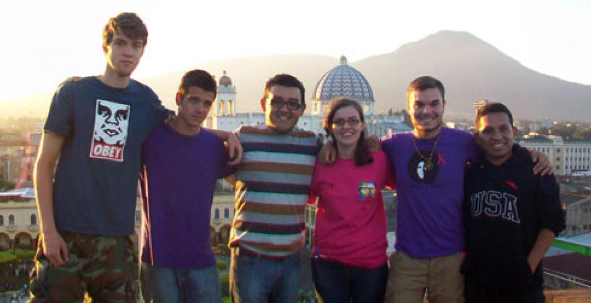 ICS Progressio volunteers and friends