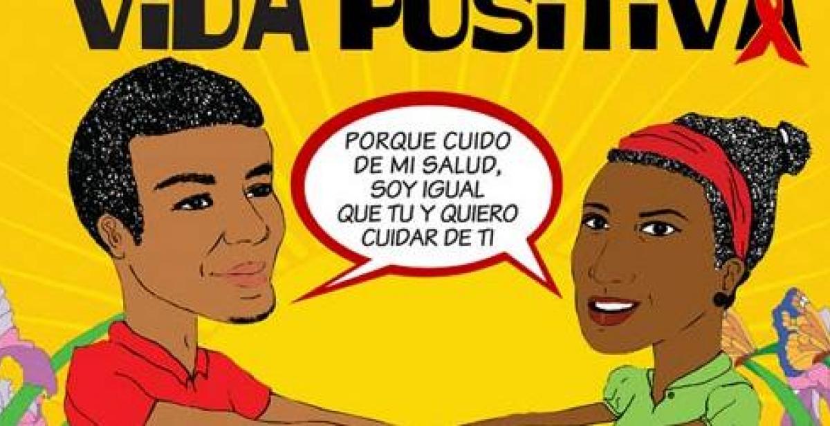 A poster with a public health message