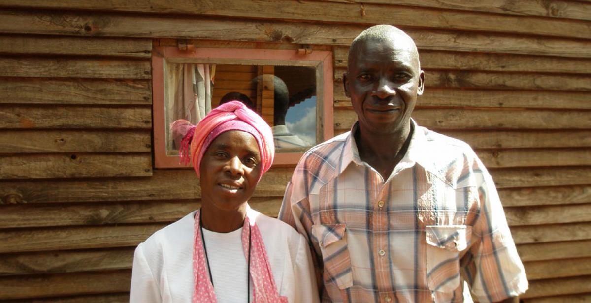 Veronica and Gibson, a couple living with HIV in Hatcliffe community, Zimbabwe
