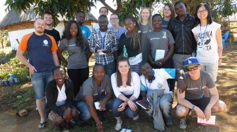 The whole DOMCCP team on a planning day at the St. Matthias Mission ward in the Mutasa District of Manicaland Province