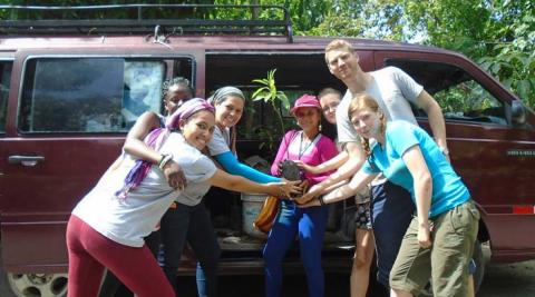 Group 1 with plants for the garden