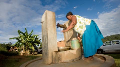 One of the Zimbabwean women who benefitted from the Action for Better Governance project