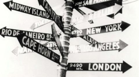 Crossroads signpost