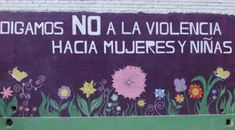 Gender awareness mural