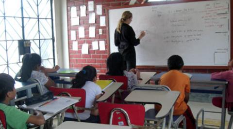 Teaching at Casa de la Juventud