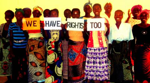 Women from the Chanzi Support Group