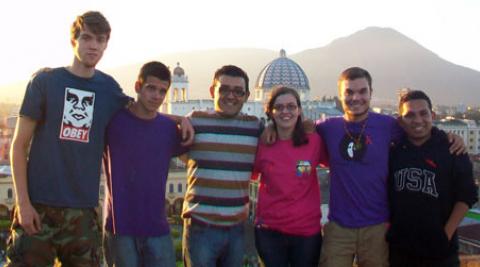 ICS Progressio volunteers and friends